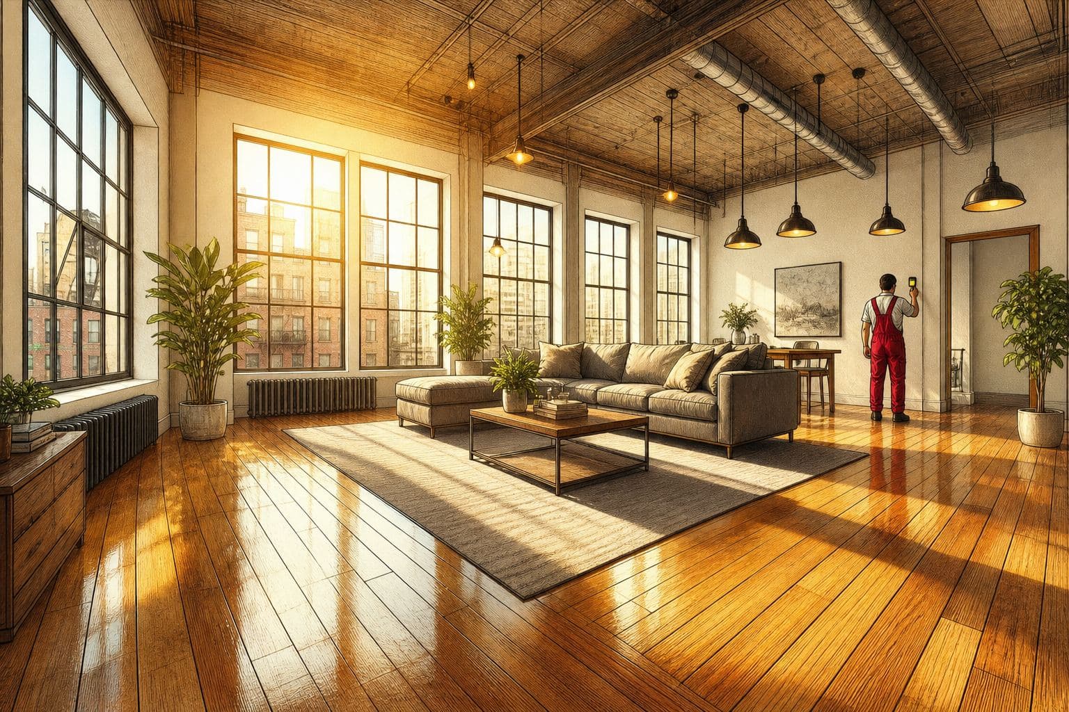 Finished rebuild walkthrough in Upper West Side